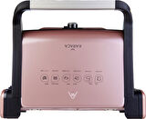 Karaca Rosegold Antibakteriyel Gastro Diamond Tost Makinesi