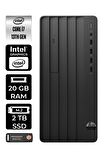 HP PRO TOWER 290 G9 i7 13700 20GB RAM 2TB SSD W11HOME 8T2X2ES MASAÜSTÜ PC & PER4 BELLEK