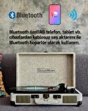 ST14012 Bluetooth ve Şarj Özellikli Pikap 33-45-78 Devir