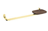 VitrA Eternity A4487923 Altın Rengi Etajerli Uzun Havluluk