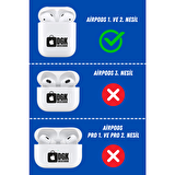 AirPods 1. ve 2. Nesil Uyumlu Koruyucu Bluetooth Kulaklık Kılıfı BMO Figürlü