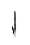 Flormar İki Uçlu Açılı Kaş Kalemi ve Kaş Fırçası (Koyu Kahve) - Angled Brow Pencil - 004 - 8690604572069