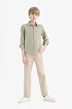 Erkek Çocuk Regular Fit Standart Paça Gabardin Pantolon