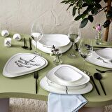 Karaca Fine Pearl Extra Fadeless 62 Parça 12 Kişilik Yemek Takımı