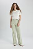 DeFacto Slim Fit Dar Kesim Polo Yaka Kısa Kollu Triko Tişört N9752AZ24SPER103