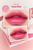 Doğal Tonlarda, Uzun Süre Kalıcı, Işıltılı Tint Peripera Water Bare Tint (08 Pure Pink) (Peritage)
