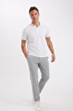 DeFacto Slim Fit Dar Kesim Kısa Kollu Pamuklu Polo Tişört D0033AXNSWT34