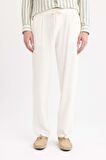 DeFacto Yazlık Viskon Jogger Pantolon Regular Fit Normal Kesim Keten Karışımlı Düz Paça Cepli B4867AX24SPBG686