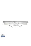 Ford Focus 3 Krom Cam Çıtası 8 prç. 2010-2018 Arası P. Çelik (HB)