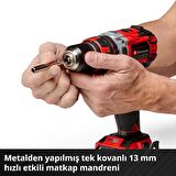 Einhell Professional Akülü Darbeli Vidalama TP-CD 18/50 Li-i BL Solo Power X-Change (18V, Kömürsüz, 50 Nm, Darbeli Vidalama Fonksiyonu, 2 Vites, 13 mm Mandren, akü dahil değildir)