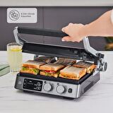 Karaca Compact Steel Sear and Grill Inox 2008 Izgara ve Tost Makinesi 6 Dilim Kapasiteli