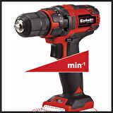 Einhell Akülü Vidalama TC-CD 18/35 Li-Solo Power X-Change (Li-Ion, 18 V, 550 dak.-1, 35 Nm, 10 mm mandren, akü ve şarj cihazı dahil değildir)  
