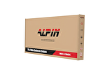 ALPIN TV/Fuar Standı Metal Ayaklı Tekerlekli TV Sehpası/Ünitesi 40” inç – 75” inç