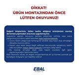Fiat Doblo Krom Bagaj Çıtası 2006-2010 P. Çelik