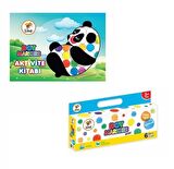 Mini Dot Markers 6’lı Yıkanabilir Kalem ve Boya Kitabı