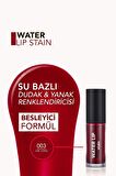 Flormar Kalıcı Mat Dudak Tint'i (Mor) - Water Lip Stain - 003 Girl Gang - 8682536042185