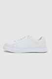 Beyaz Kalın Beyaz Tabanlı Bağcıklı Sneaker Ayakkabi 0EC09ORT0378