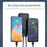 Woyax By Deji Powerbank 20000mAh Hızlı 22.5W Taşınabilir Şarj Cihazı