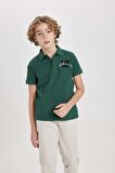 DeFacto Erkek Çocuk Waffle Kısa Kollu Polo Tişört C1594A824SMGN259