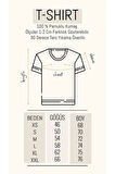 Revolution Baskılı Unisex Karakter Tişört, Oversize Anime Tişört