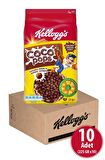 Kellogg's Coco Pops Topları 225 gr x 10 Adet, Lif, Demir Ve 7 Vitamin İçerir