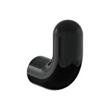 VitrA Liquid A4456839 Kanca Askı, Parlak Siyah
