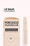 Flormar Shea Ve Kakao Yağı Içeren Renkli Dudak Nemlendiricisi (H. CEVİZİ)-lip Balm-004 Coconut-8690604555390