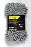 Polikur 3224 Güderi Oto Kurulama Bezi & Spark 7040 Yıkama Süngeri & Spark 2315 Havlu Bez (3'lü SET)