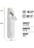 Stanley The Aerolight Iceflow Beyaz 0.60 lt Soğuk Su Termosu
