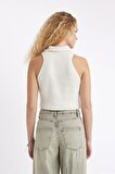 DeFacto Coool Slim Fit Dar Kesim Düğmeli Triko Yelek	 D3584AX24HSER103