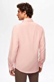 Ds Damat Slim Fit Gül Kurusu İtalyan Yaka Gömlek 2HF02ORT5185 2HF02ORT5185