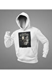 Peso Pluma Exodo Rapper Baskılı Unisex Oversize Hoodie
