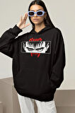 Anime Berserk Baskılı Unisex Oversize Hoodie