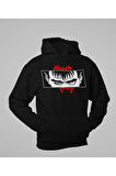 Anime Berserk Baskılı Unisex Oversize Hoodie