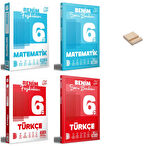 Benim Hocam 6. Sınıf Matematik ve Türkçe Fasikülüm ve Soru Bankam 4lü Set + Telefon Standı