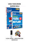 Tonguç 9. Sınıf 1. Dönem Yazılı NOTLARI ve Yazılı DENEMESİ SÜPER İKİLİ (UZAY A.+MİNİ DEFTER)2026