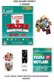 Tonguç 5. Sınıf 1. Dönem Yazılı Notları ve Yazılı Denemeleri 1 ve 2. Yazılı(UZAY A.+MİNİ D.KALEMB.)
