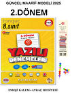 Tonguç 8. Sınıf Yazılı Denemeleri 2. Dönem 1 ve 2. Yazılı 2025 ( EMOJİ KALEM + AYRAÇ) HEDİYELİ 2025