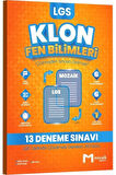 Mozaik Yayınları 8. Sınıf LGS Fen Bilimleri Klon 13 Deneme