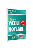 Tonguç 5. Sınıf Yazılı Notları 1. Dönem 1. 2. Yazı