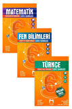 6. Sınıf Matematik + Fen Bilimleri + Türkçe Soru Bankası Seti 2021