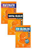 6. Sınıf Matematik + Sosyal Bilgiler+ Fen Bilimler Soru Bankası Seti 2021