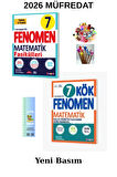 Fenomen 7. Sınıf Matematik (FASİKÜL+KÖK)SORU BANKASI 7 KİTAP 2026 Yeni Basm(TIRTIL AYRAÇ+KALEM B)