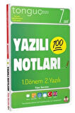 Tonguç 7. Sınıf 1. Dönem 1. Yazılı Ve 2. Yazılı Notları