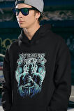 Avenged Sevenfold Müzik Grubu Baskılı Unisex Oversize Hoodie