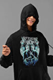 Avenged Sevenfold Müzik Grubu Baskılı Unisex Oversize Hoodie