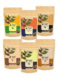 6x100 Gr Dünya Kahveleri / Santos, Endonezya, Sidamo, Yirgacheffe, Guatemala Filtre