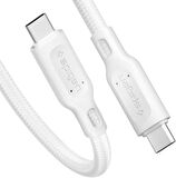 Spigen DuraSync C11C1 1.5 m Type-C to Type-C Hızlı Şarj Kablosu Outlet