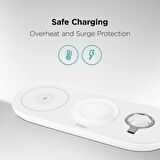 ttec AirCharger Trio 3'ü 1 Arada iPhone + Apple Watch + AirPods Kablosuz Hızlı Şarj Aleti - Teşhir 
