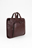 %100 Hakiki Deri Business Laptop & Evrak Çantası 14 inç